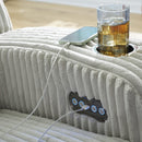 Signature Design by Ashley Forest Lake PC6420318 Power Reclining Loveseat with Console and Adjustable Headrest IMAGE 12