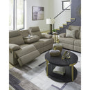 Signature Design by Ashley Side-Swipe PC9140589 Reclining Sofa with Drop Down Table IMAGE 13