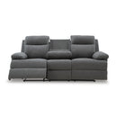 Signature Design by Ashley Side-Swipe PC9140689 Reclining Sofa with Drop Down Table IMAGE 4