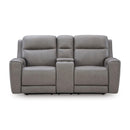 Signature Design by Ashley 5Z-Comfort PCU1090018 Power Reclining Loveseat with Console and Adjustable Headrest IMAGE 2