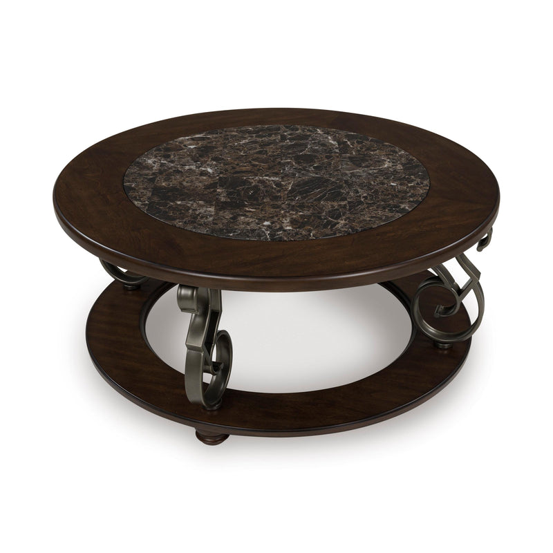 Signature Design by Ashley Frallyn T623-8 Round Cocktail Table IMAGE 4
