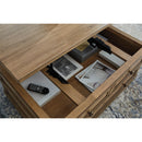 Signature Design by Ashley Sharlance T655-9 Lift Top Cocktail Table IMAGE 10