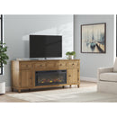 Signature Design by Ashley Sharlance W655W1 81" TV Stand with Electric Fireplace IMAGE 3