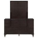 Coaster Furniture Emberlyn 223063M 6-Drawer Dresser with Mirror - Brown IMAGE 6