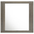 Coaster Furniture Fenwick 224984 Dresser Mirror - Grey Oak IMAGE 2