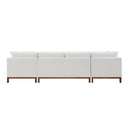 Acme Furniture Valiant LV01881 Sectional Sofa with 4 Pillows IMAGE 5