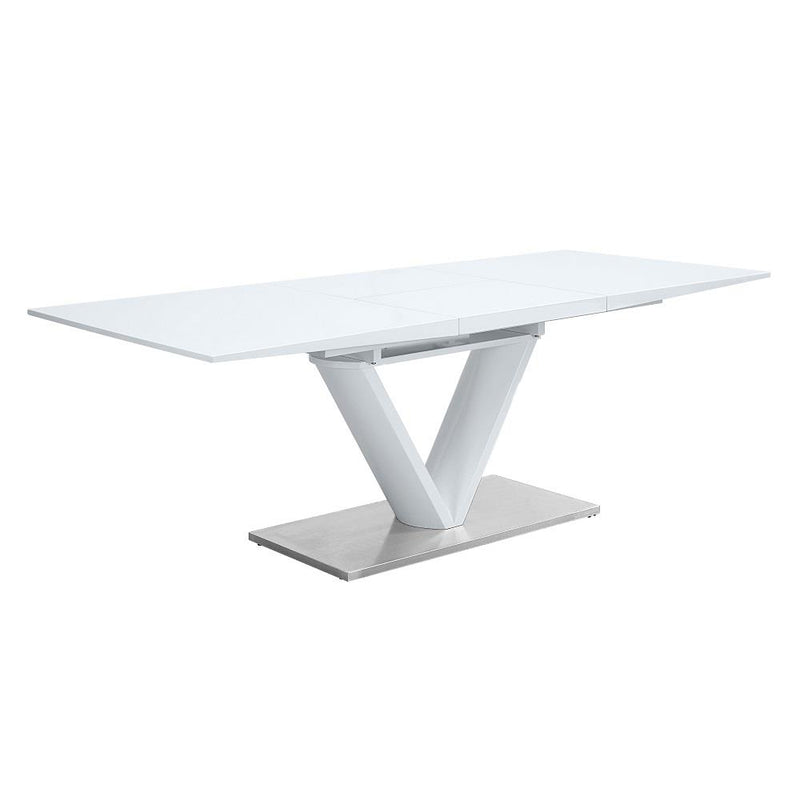 Acme Furniture Gallegos DN01947 Dining Table with Leaf IMAGE 2