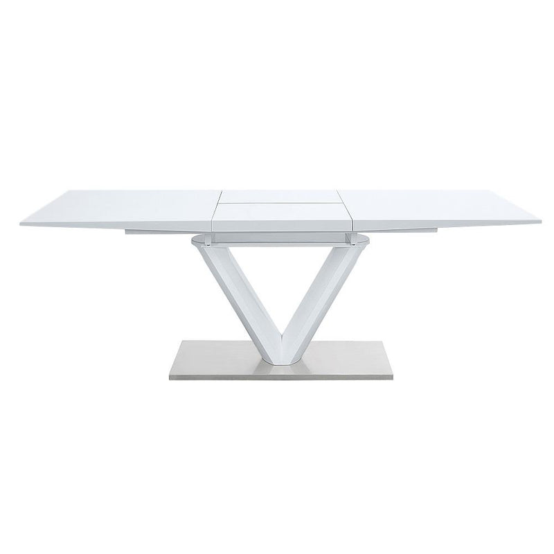 Acme Furniture Gallegos DN01947 Dining Table with Leaf IMAGE 3
