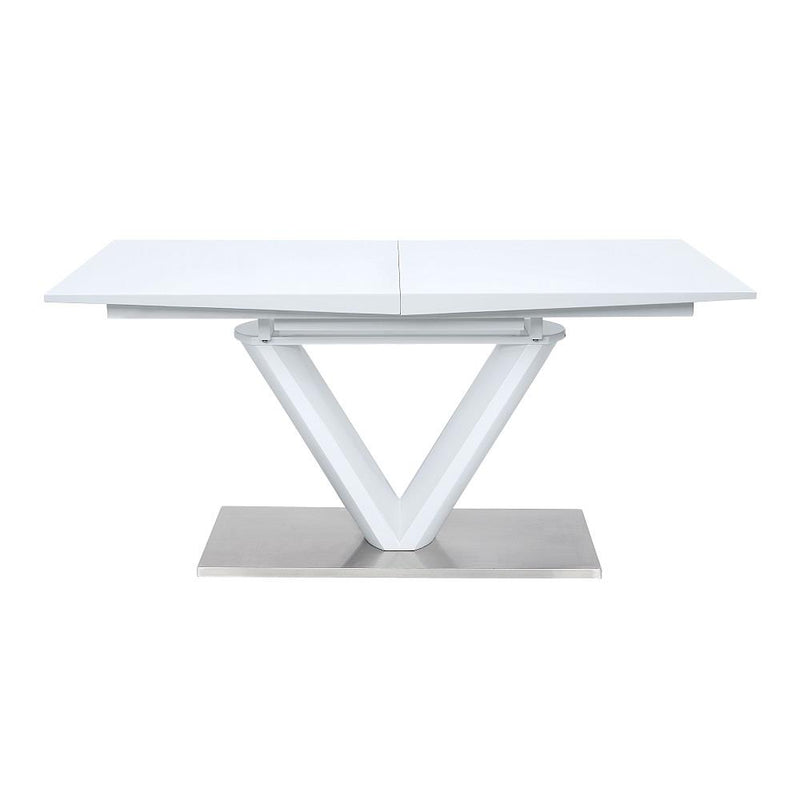 Acme Furniture Gallegos DN01947 Dining Table with Leaf IMAGE 4