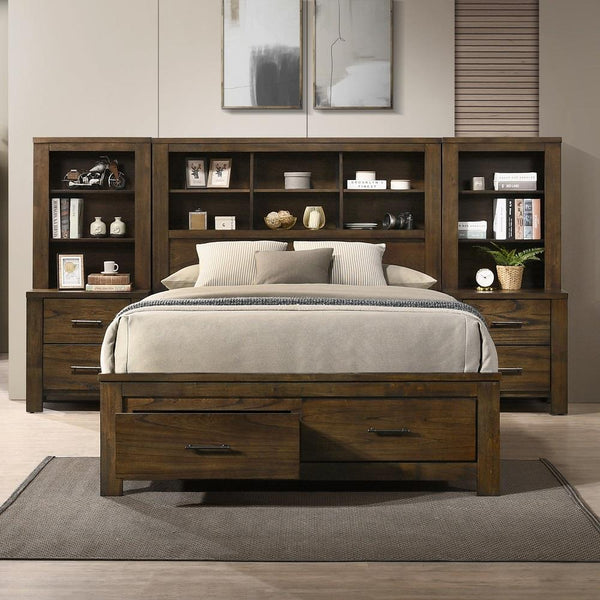 Acme Furniture Merrilee II BD02077Q Queen Bed with Storage IMAGE 1