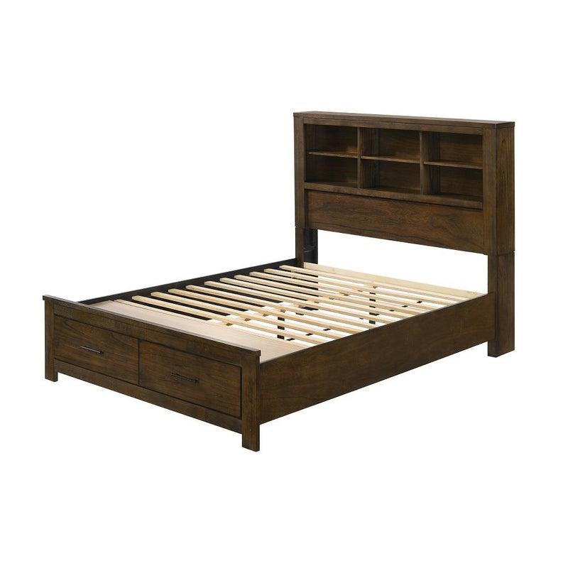 Acme Furniture Merrilee II BD02077Q Queen Bed with Storage IMAGE 2