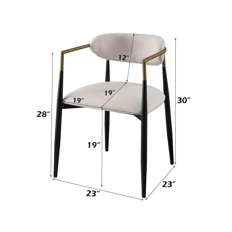 Acme Furniture Jaramillo DN02142 Arm Chair IMAGE 7