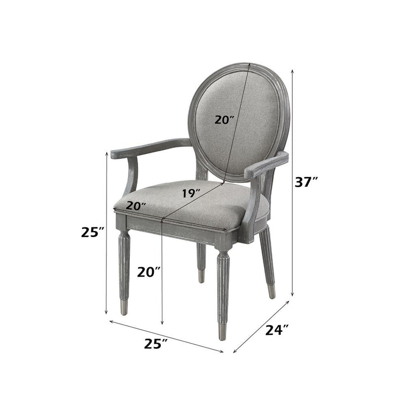 Acme Furniture Adalynn DN02126 Arm Chair IMAGE 7