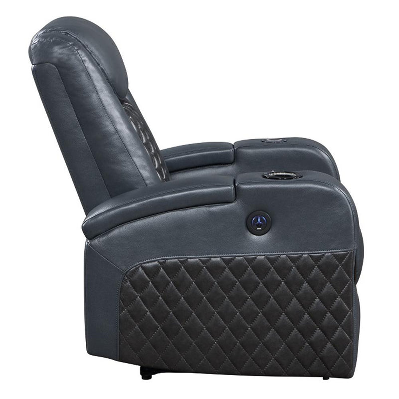 Acme Furniture Alair LV02459 Power Motion Recliner with Bluetooth, Wireless Charger & Cupholder IMAGE 4