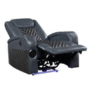 Acme Furniture Alair LV02459 Power Motion Recliner with Bluetooth, Wireless Charger & Cupholder IMAGE 6