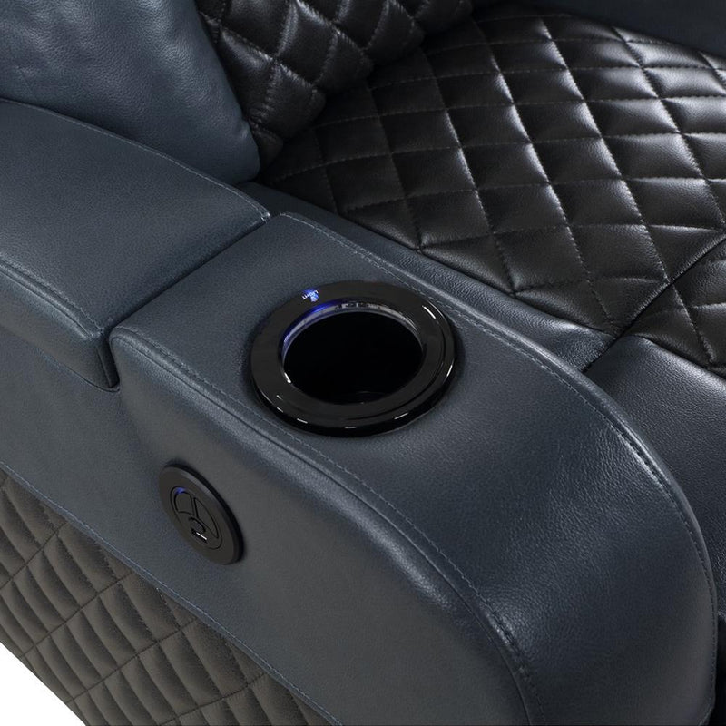 Acme Furniture Alair LV02459 Power Motion Recliner with Bluetooth, Wireless Charger & Cupholder IMAGE 8