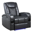 Acme Furniture Alair LV02460 Power Motion Recliner with Bluetooth, Wireless Charger & Cupholder IMAGE 2