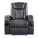 Acme Furniture Alair LV02460 Power Motion Recliner with Bluetooth, Wireless Charger & Cupholder IMAGE 3