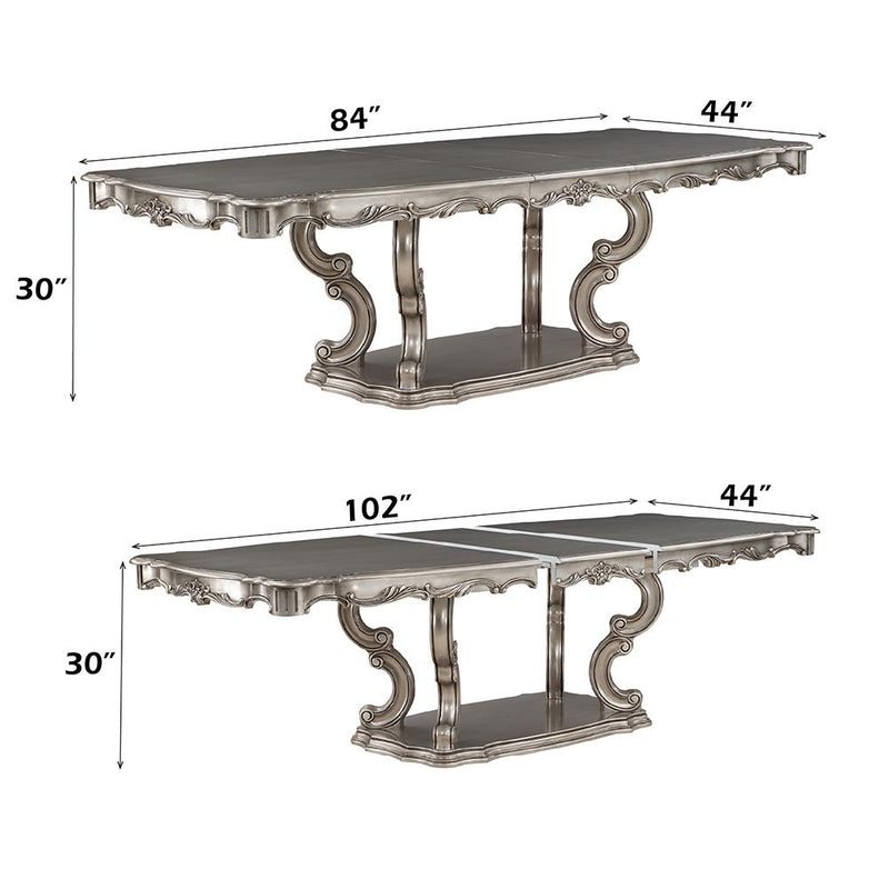 Acme Furniture Ariadne DN02281 Dining Table with Pedestal IMAGE 7