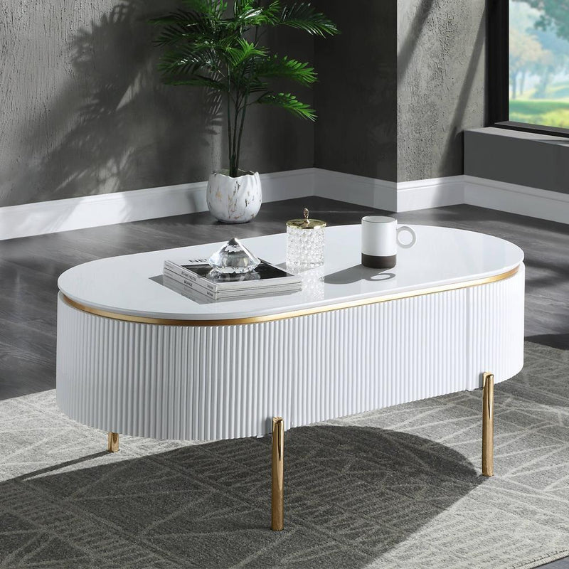 Acme Furniture Daveigh LV02464 Coffee Table IMAGE 1