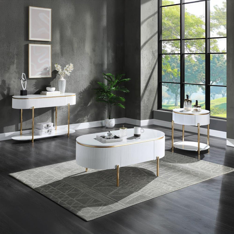 Acme Furniture Daveigh LV02464 Coffee Table IMAGE 6