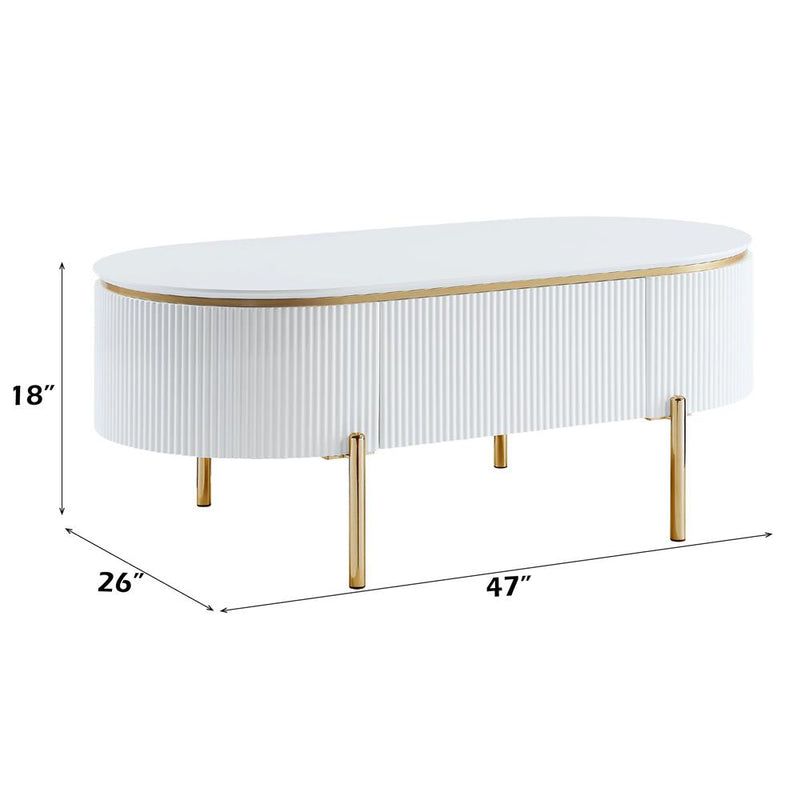 Acme Furniture Daveigh LV02464 Coffee Table IMAGE 7