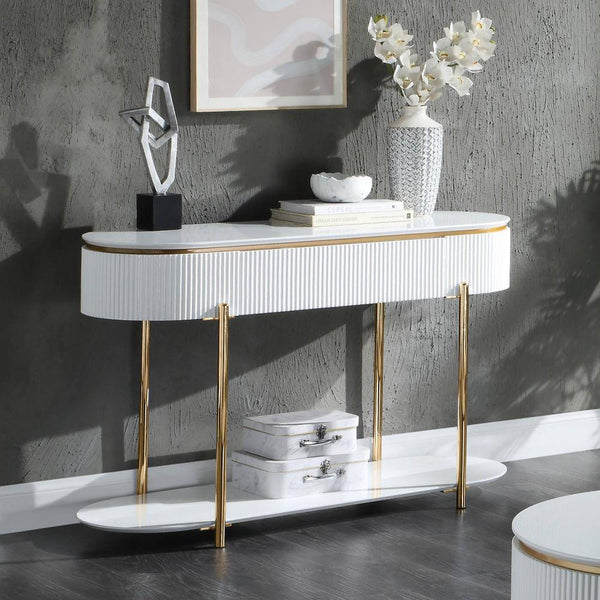 Acme Furniture Daveigh LV02466 Sofa Table IMAGE 1