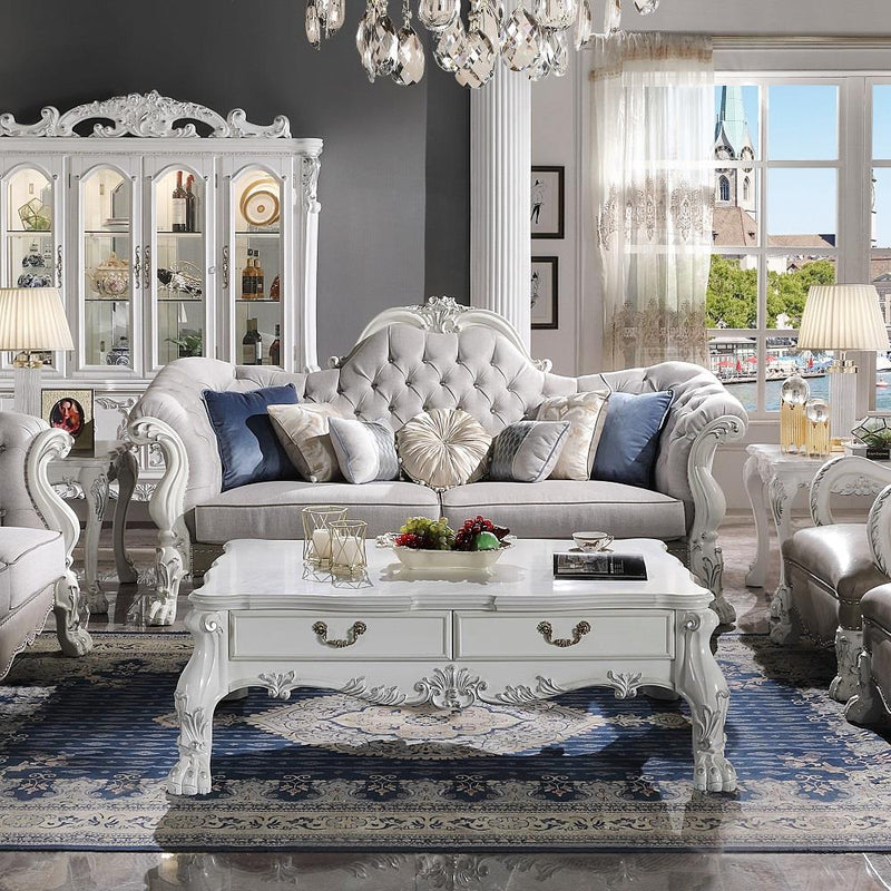 Acme Furniture Dresden LV02244 Sofa with 7 Pillows IMAGE 1