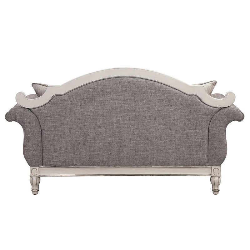 Acme Furniture Florian LV02120 Loveseat with 3 Pillows IMAGE 2