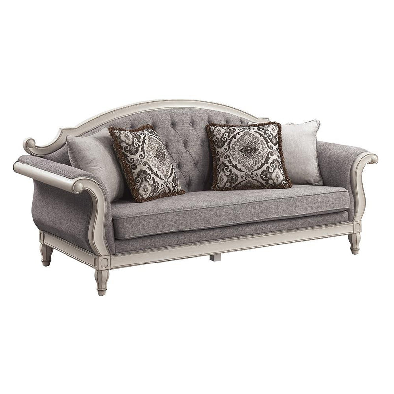 Acme Furniture Florian LV02119 Sofa with 4 Pillows IMAGE 7