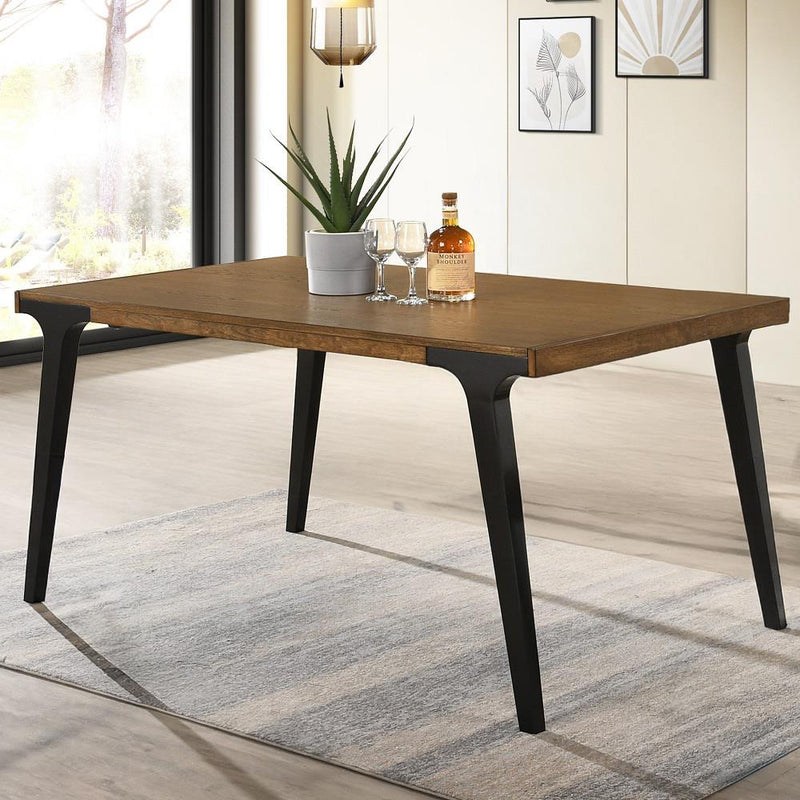 Acme Furniture Hillary DN02305 Dining Table with 2 Leaves IMAGE 1