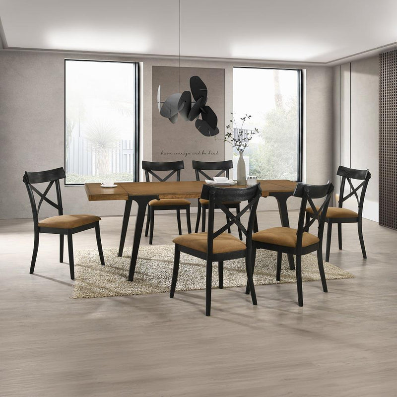 Acme Furniture Hillary DN02305 Dining Table with 2 Leaves IMAGE 9