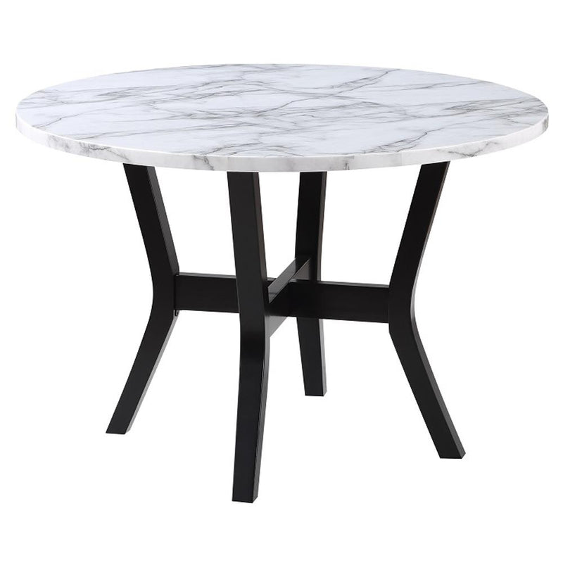 Acme Furniture Kusa DN02014 5PC Pack Dining Set with Engineered Stone Top IMAGE 2