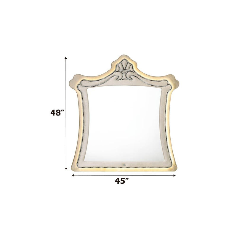 Acme Furniture Lucienne BD02337 Mirror with LED IMAGE 5