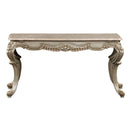 Acme Furniture Miliani LV01785 Sofa Table with Marble Top IMAGE 3