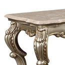 Acme Furniture Miliani LV01785 Sofa Table with Marble Top IMAGE 4