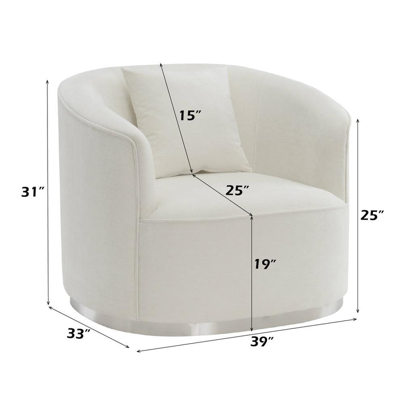 Acme Furniture Odette LV01919 Chair with Pillow IMAGE 11