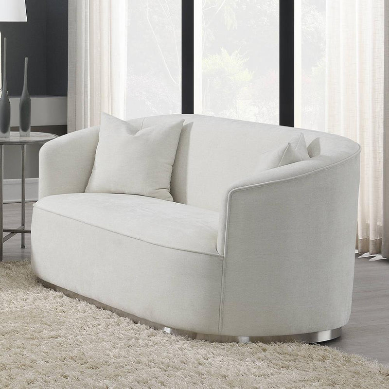 Acme Furniture Odette LV01918 Loveseat with 2 Pillows IMAGE 1