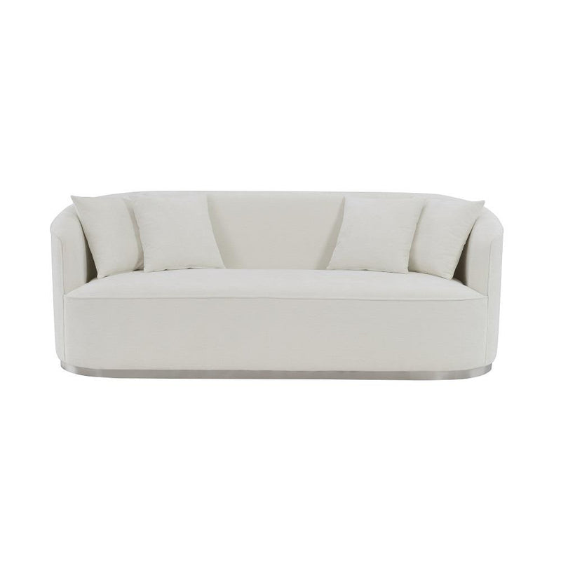Acme Furniture Odette LV01917 Sofa with 4 Pillows IMAGE 3