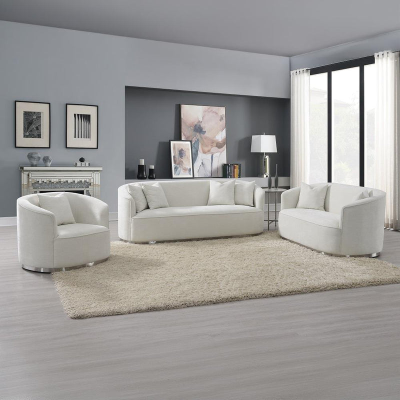 Acme Furniture Odette LV01917 Sofa with 4 Pillows IMAGE 6
