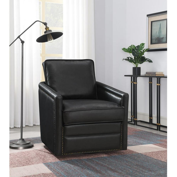 Acme Furniture Rocha AC01885 Swivel Chair with Glider IMAGE 1