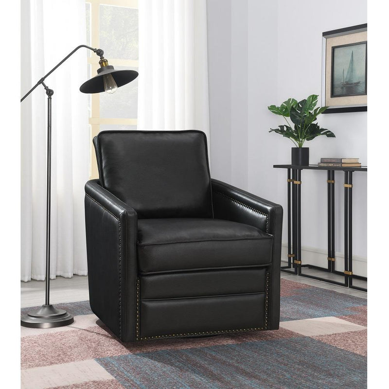 Acme Furniture Rocha AC01885 Swivel Chair with Glider IMAGE 1