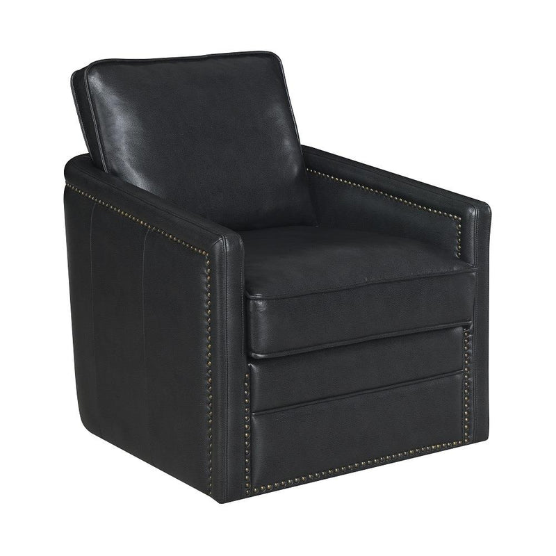 Acme Furniture Rocha AC01885 Swivel Chair with Glider IMAGE 2
