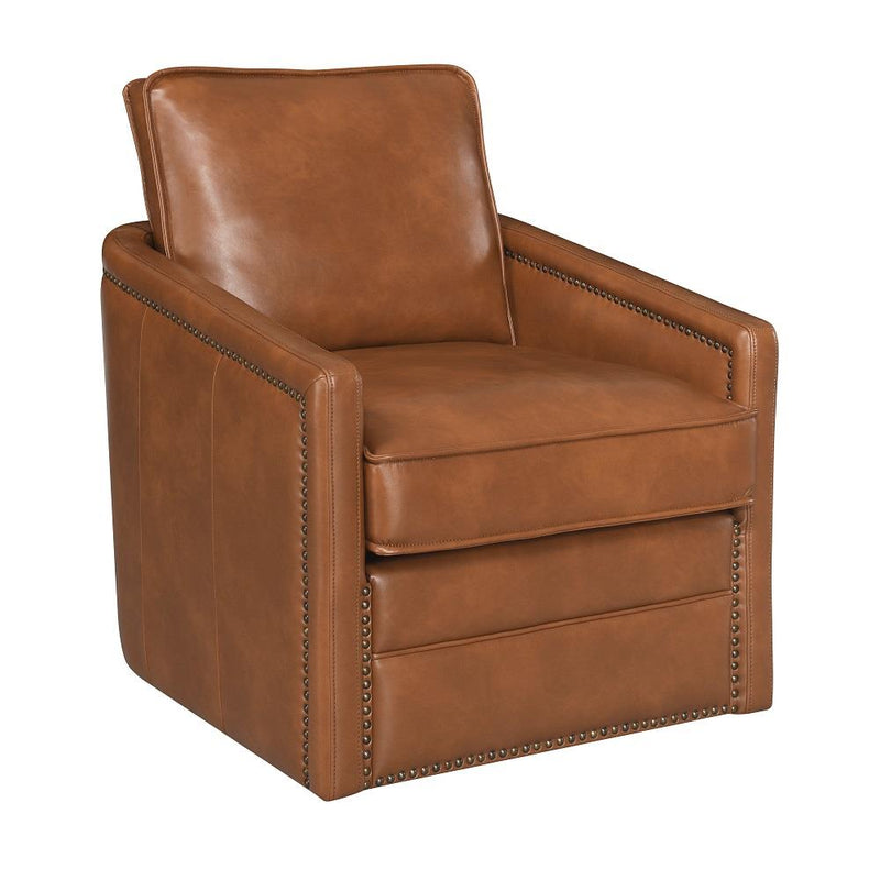 Acme Furniture Rocha AC01886 Swivel Chair with Glider IMAGE 2