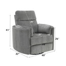 Acme Furniture Sagen LV01879 Recliner with Swivel & Glider IMAGE 9