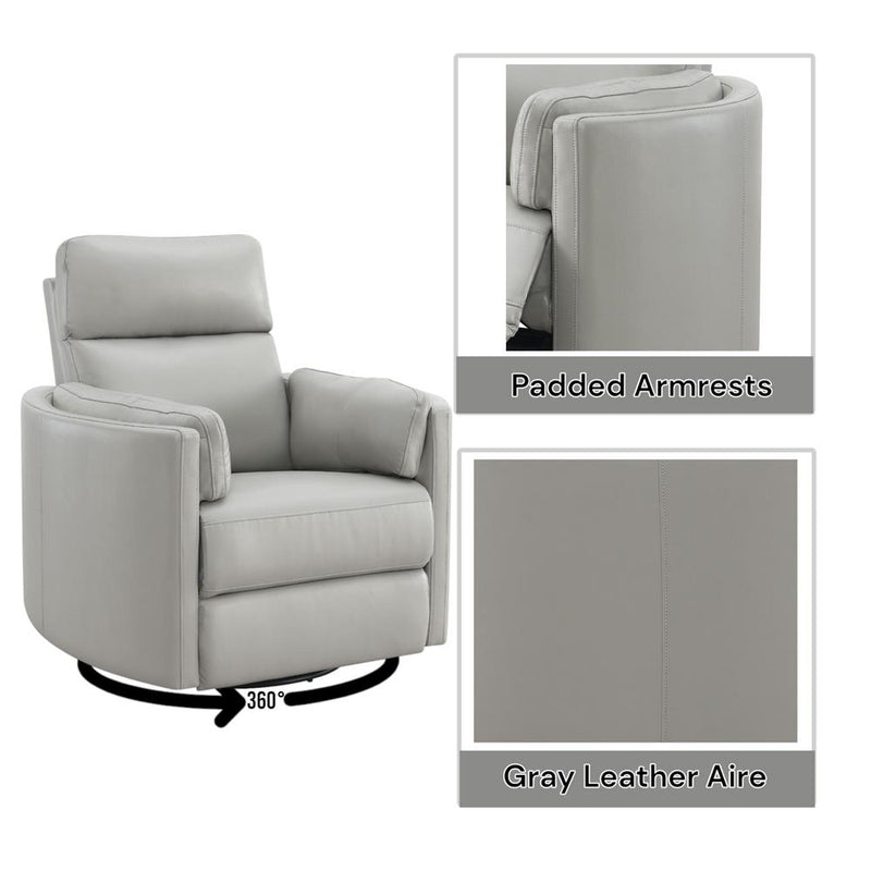 Acme Furniture Sagen LV01880 Recliner with Swivel & Glider IMAGE 8