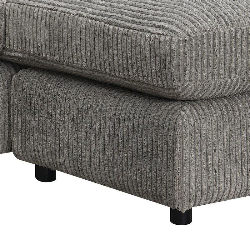 Acme Furniture Tavia LV01882 Reversible Sectional Sofa with 6 Pillows IMAGE 8