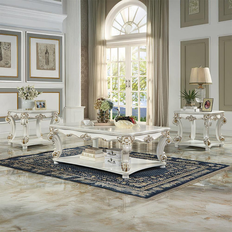 Acme Furniture Vendome LV01526 Square Coffee Table IMAGE 8