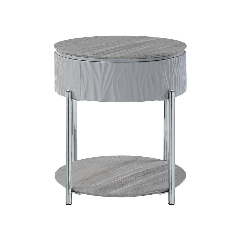 Acme Furniture Yukino LV02412 End Table IMAGE 3