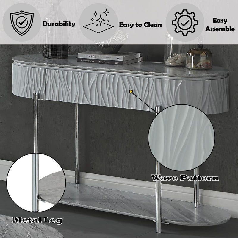 Acme Furniture Yukino LV02413 Sofa Table IMAGE 10